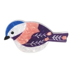💖 3/$30 💖 Pink & Blue Acrylic Bird Hair Claw